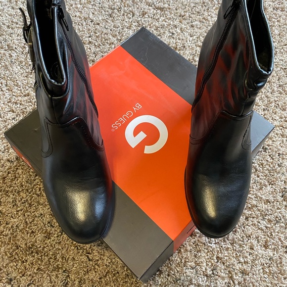 G by Guess Shoes - Like new!! G by Guess black zip ankle boots